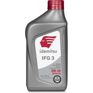 imageIdemitsu IFG 3 0W20 Full Synthetic Motor Oil  1 Quart SPGF6A Certified Engine Oil for TGDI ampamp PFI Engines  Engineered for Maximum Efficiency and Protection1 Quart