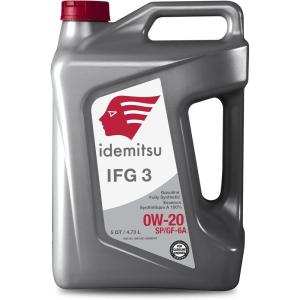 imageIdemitsu IFG 3 0W20 Full Synthetic Motor Oil  1 Quart SPGF6A Certified Engine Oil for TGDI ampamp PFI Engines  Engineered for Maximum Efficiency and Protection5 Quart