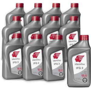 imageIdemitsu IFG 3 0W20 Full Synthetic Motor Oil  1 Quart SPGF6A Certified Engine Oil for TGDI ampamp PFI Engines  Engineered for Maximum Efficiency and Protection1 Quart  Case of 12