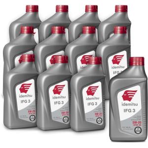 imageIdemitsu IFG 3 5W20 Full Synthetic Motor Oil  1 Quart SPGF6A Certified Engine Oil for TGDI ampamp PFI Engines  Engineered for Maximum Efficiency and Protection1 Quart  Case of 12