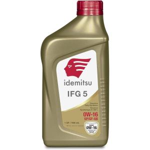 imageIdemitsu IFG 5 0W16 Motor Oil Full Synthetic  1 Quart  SPGF6A Certified Engine Oil for TGDI ampamp PFI Engines  Engineered for Superior Efficiency and Protection1 Quart