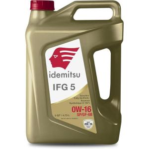 imageIdemitsu IFG 5 0W16 Motor Oil Full Synthetic  1 Quart  SPGF6A Certified Engine Oil for TGDI ampamp PFI Engines  Engineered for Superior Efficiency and Protection5 Quart