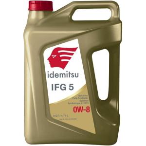 imageIdemitsu IFG 5 0W8 Fully Synthetic Engine Oil 5 Quart Case of 45 Quart
